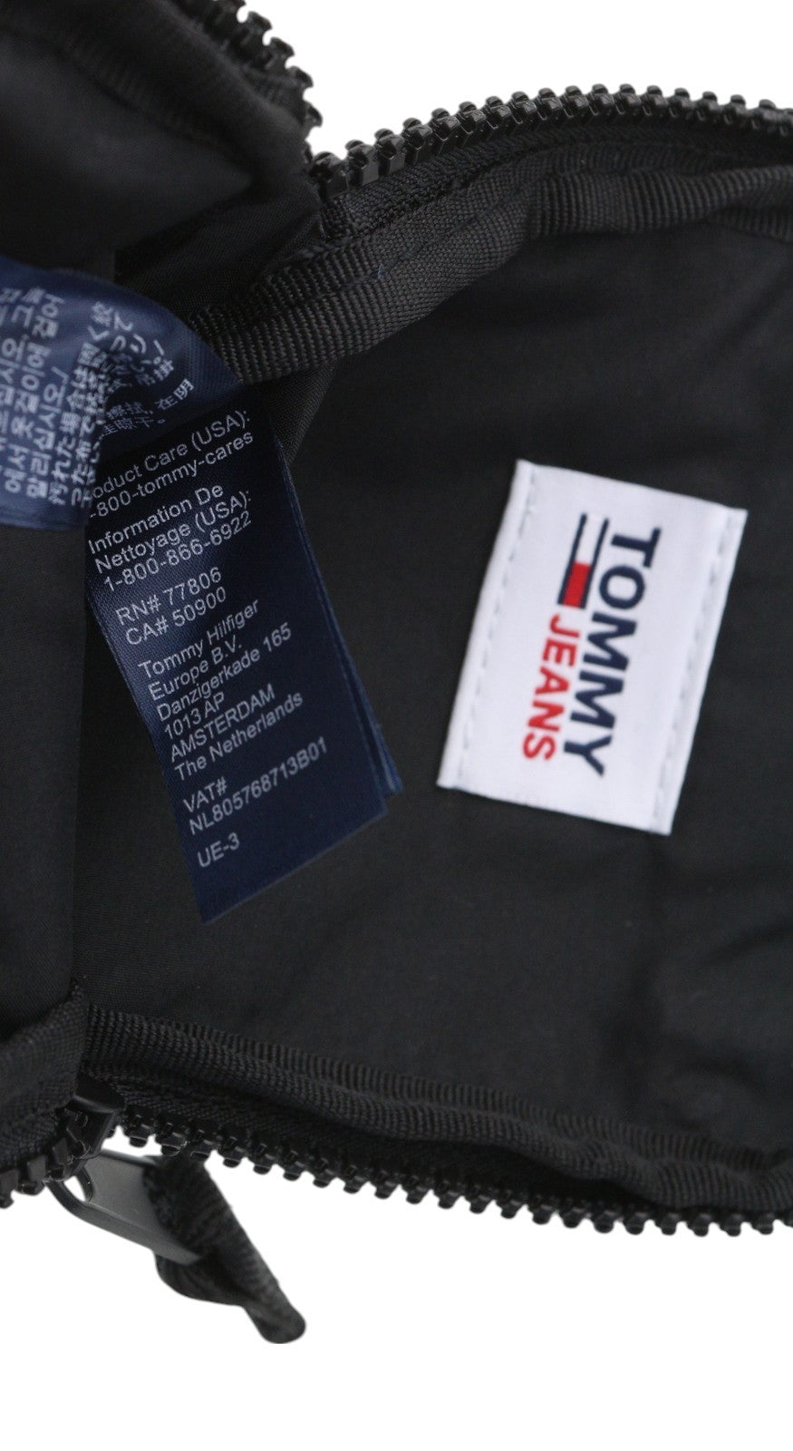 TOMMY HILFIGER Modern Tech Phone Pouch Men Bag OS Black Zip Unisex