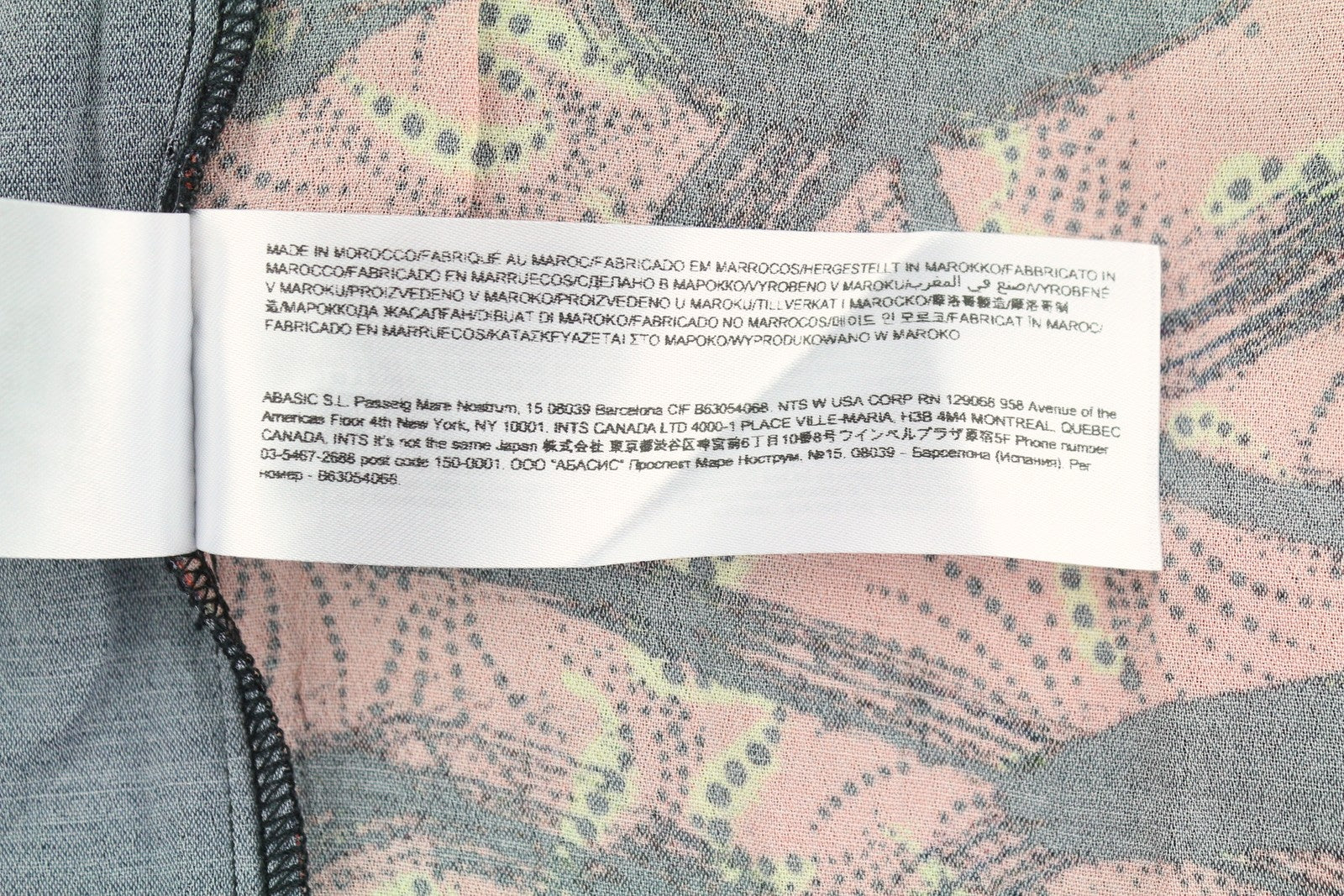 DESIGUAL Jenica Women Blouse 2XL Colourful Ethnic Button Roll-Up 3/4 Sleeve