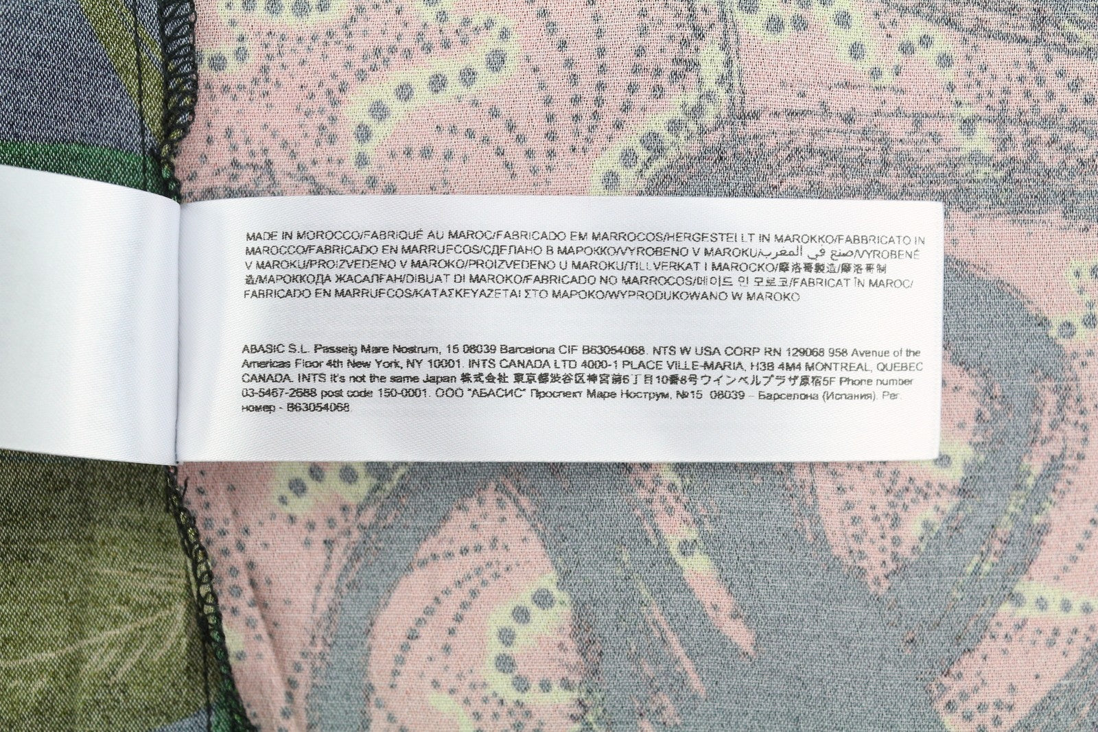 DESIGUAL Jenica Women Blouse XL Colourful Ethnic Button Roll-Up 3/4 Sleeves