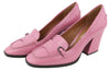 Pink Leather Heels
