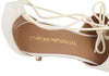 White Leather Heels