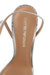 Silver Leather Heels