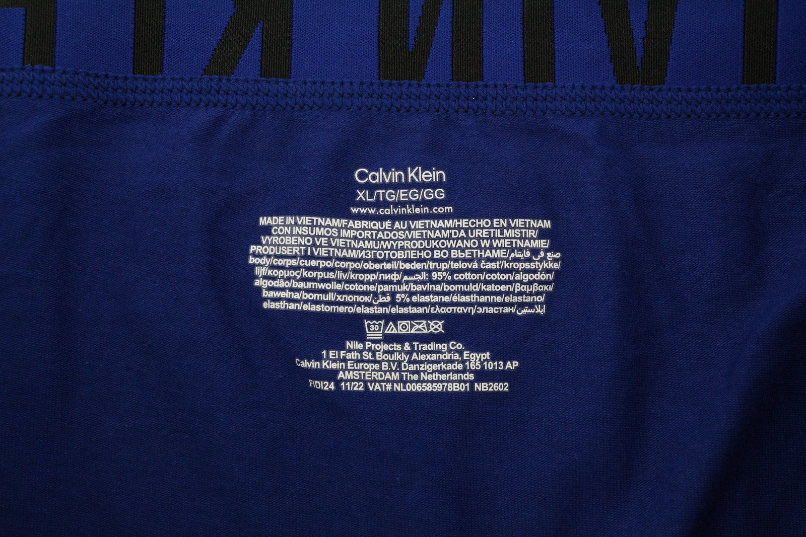 CALVIN KLEIN Men Underwear XL Trunks Body Fit Stretch Cotton 2 Pack