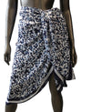 Blue Viscose Scarf