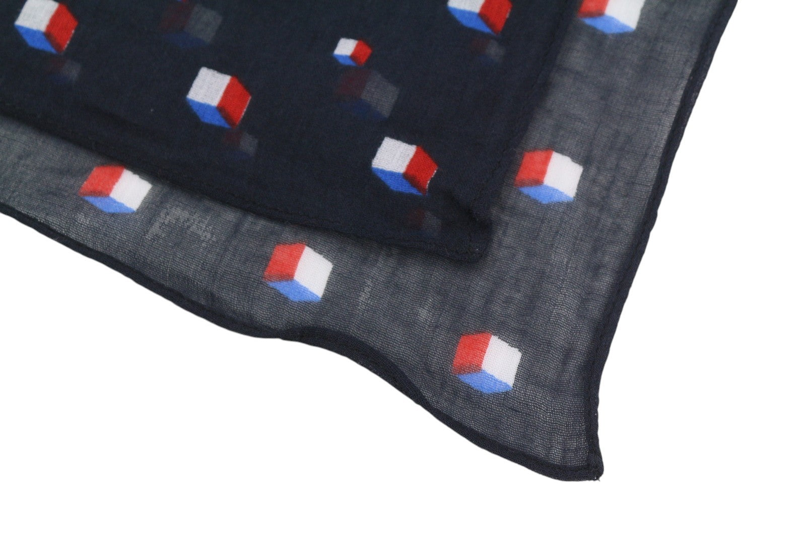 ANTONY MORATO Women Scarf OS Black Cotton Pattern Wrap Logo Unisex