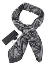 Black Cotton Scarf