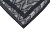 Black Cotton Scarf