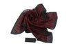Burgundy Cotton Scarf