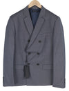 Blue Cotton Blazer