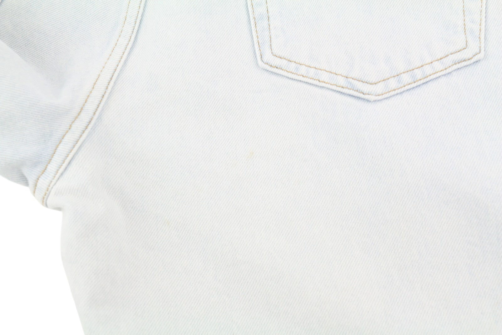 CALVIN KLEIN Regular Taper Men Jeans W30/L32 Light Blue Washed Zip Fly Denim