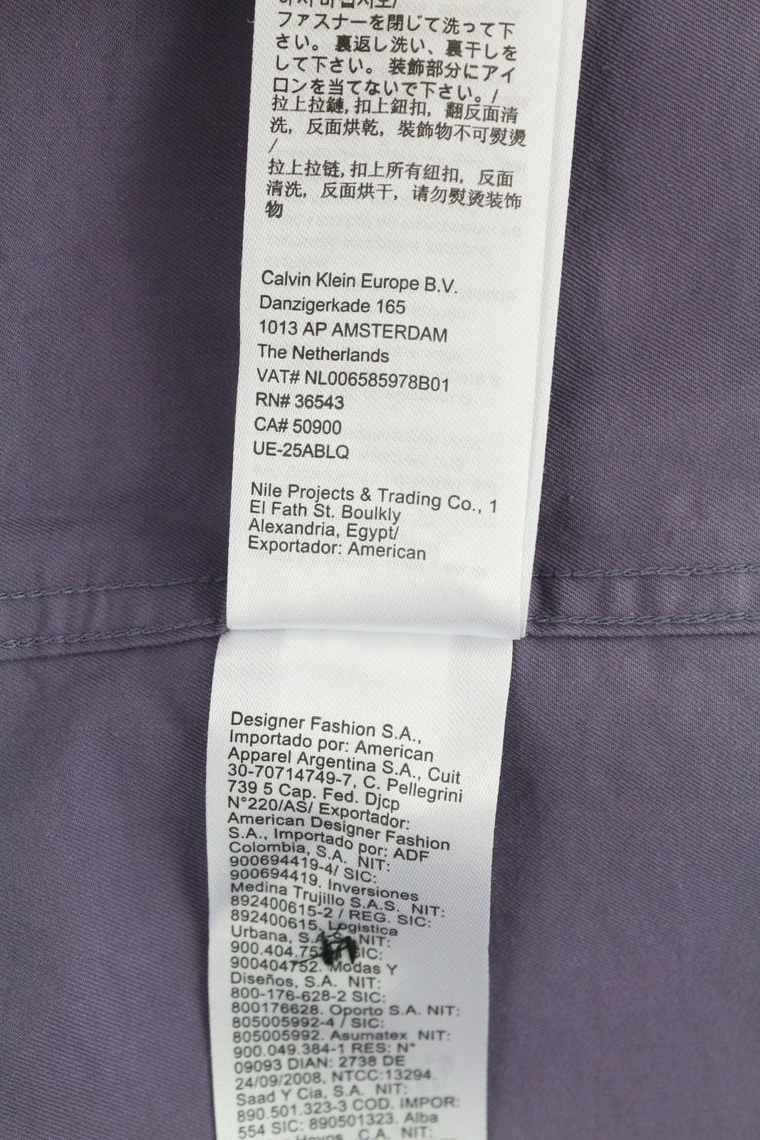 CALVIN KLEIN Men Shirt M Beige Buttoned Patch Pockets Overshirt RRP119