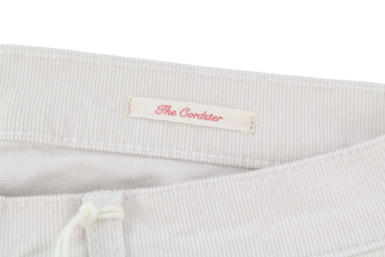 GANT Rugger The Cordster Women Trousers W31/L34 Ivory Cord Zip Ankle