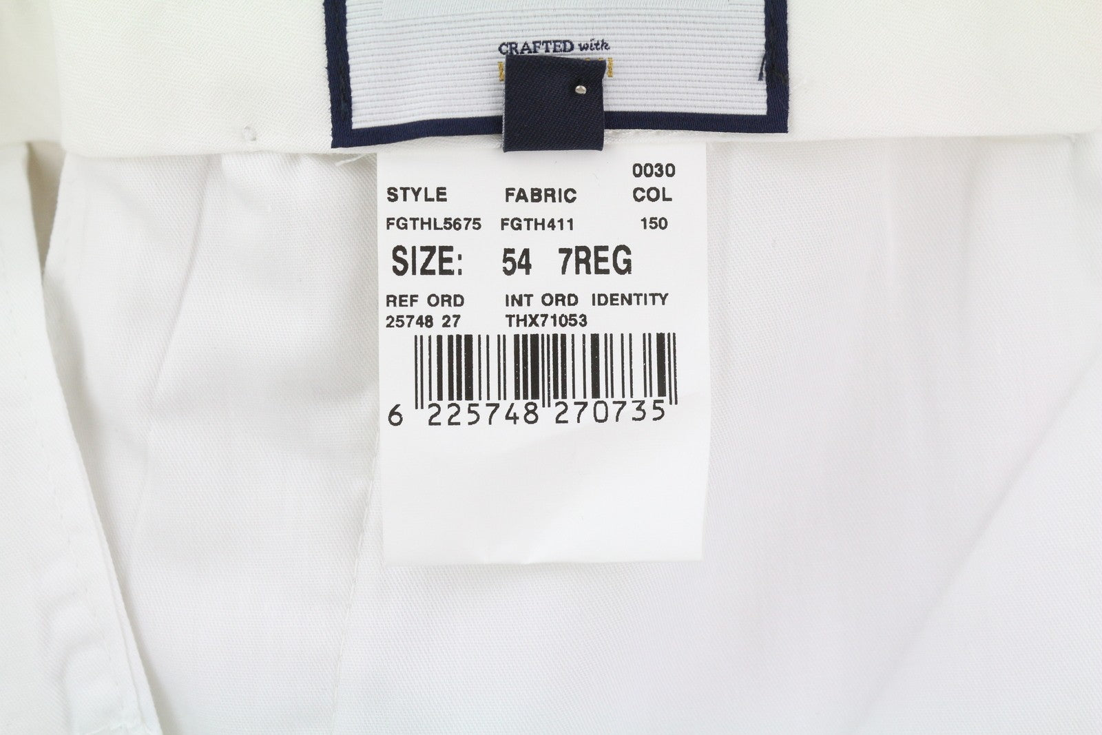 TOMMY HILFIGER Rock Velvet Lardini Men Trousers W38 Cord Pleated RRP139