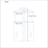 Blue Cotton Waistcoat
