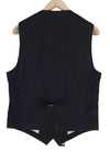 Blue Cotton Waistcoat
