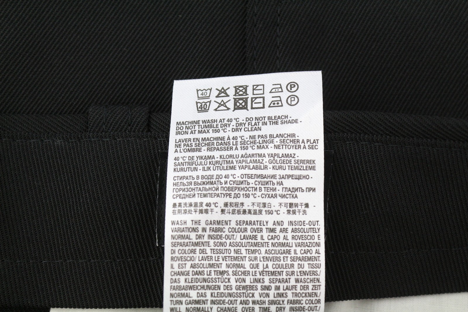 DIESEL P-Rhee-Nw Men Trousers W29 Black Wool Pleated Zip Cargo RRP283