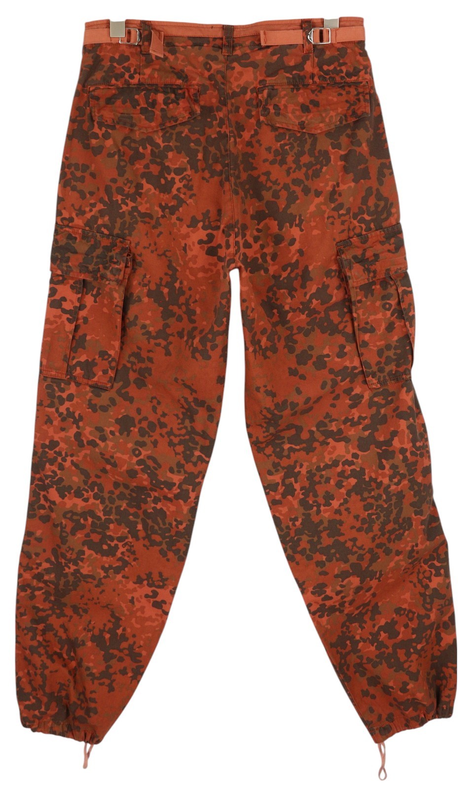DIESEL P-Atlan-Pat Men Trousers W31 Orange Camo Cargo Multi Pocket RRP295