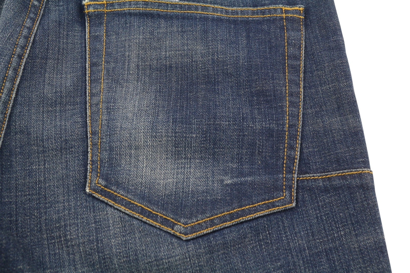 R13 Skate Men Jeans 32 Howell Indigo Faded Slim Zip Fly Logo RRP549