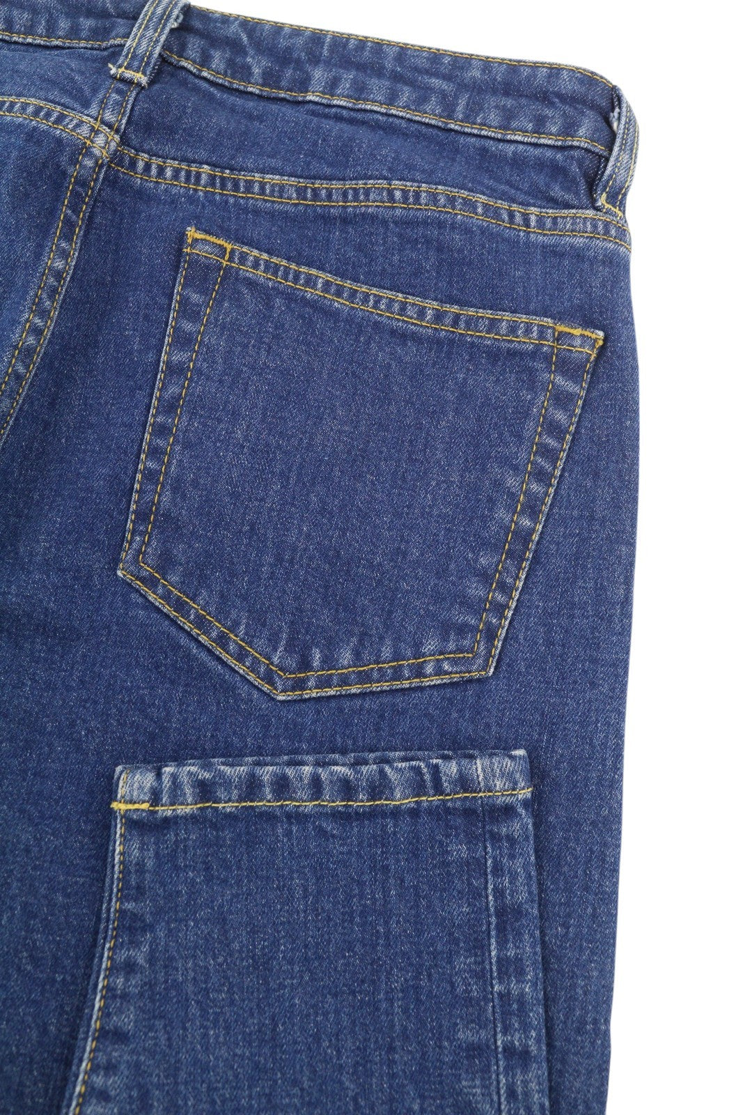 R13 Boy Women Jeans 27 Jasper Stretch Skinny Ankle Blue Denim RRP595