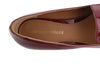 Burgundy Leather Flats