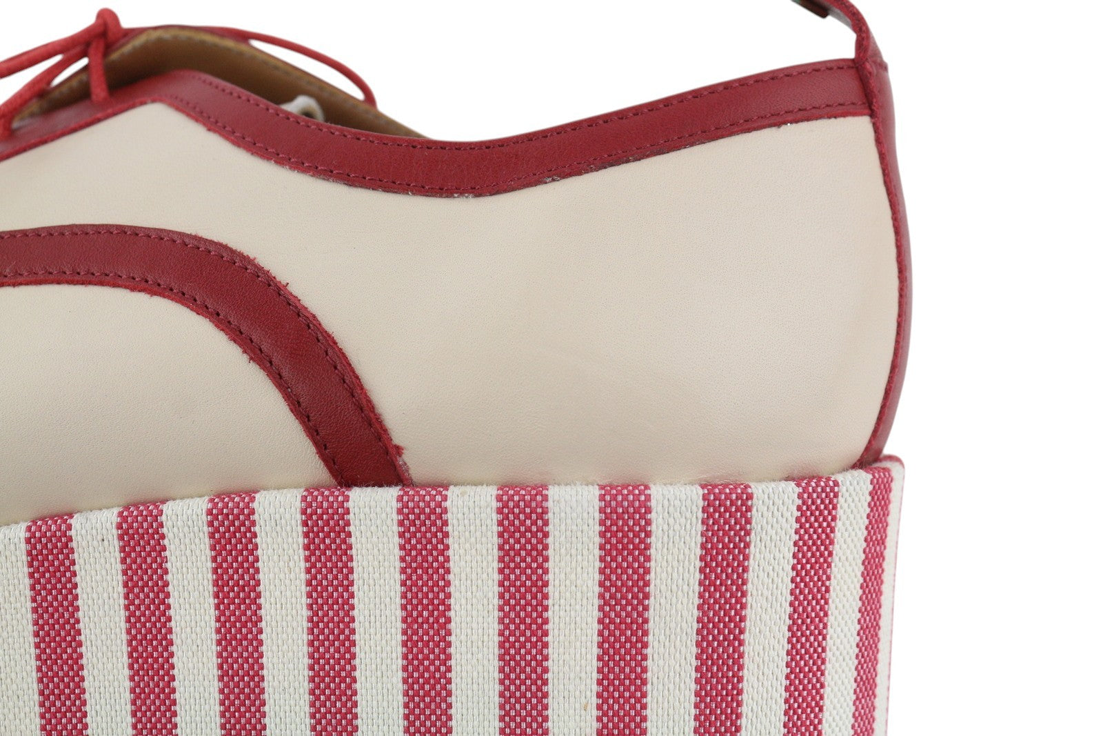 EMPORIO ARMANI X3C140 Women Shoes EU37 Beige Platform Lace Up