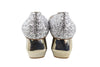 Silver Leather Heels