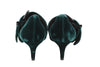 Green Other Fabric Heels