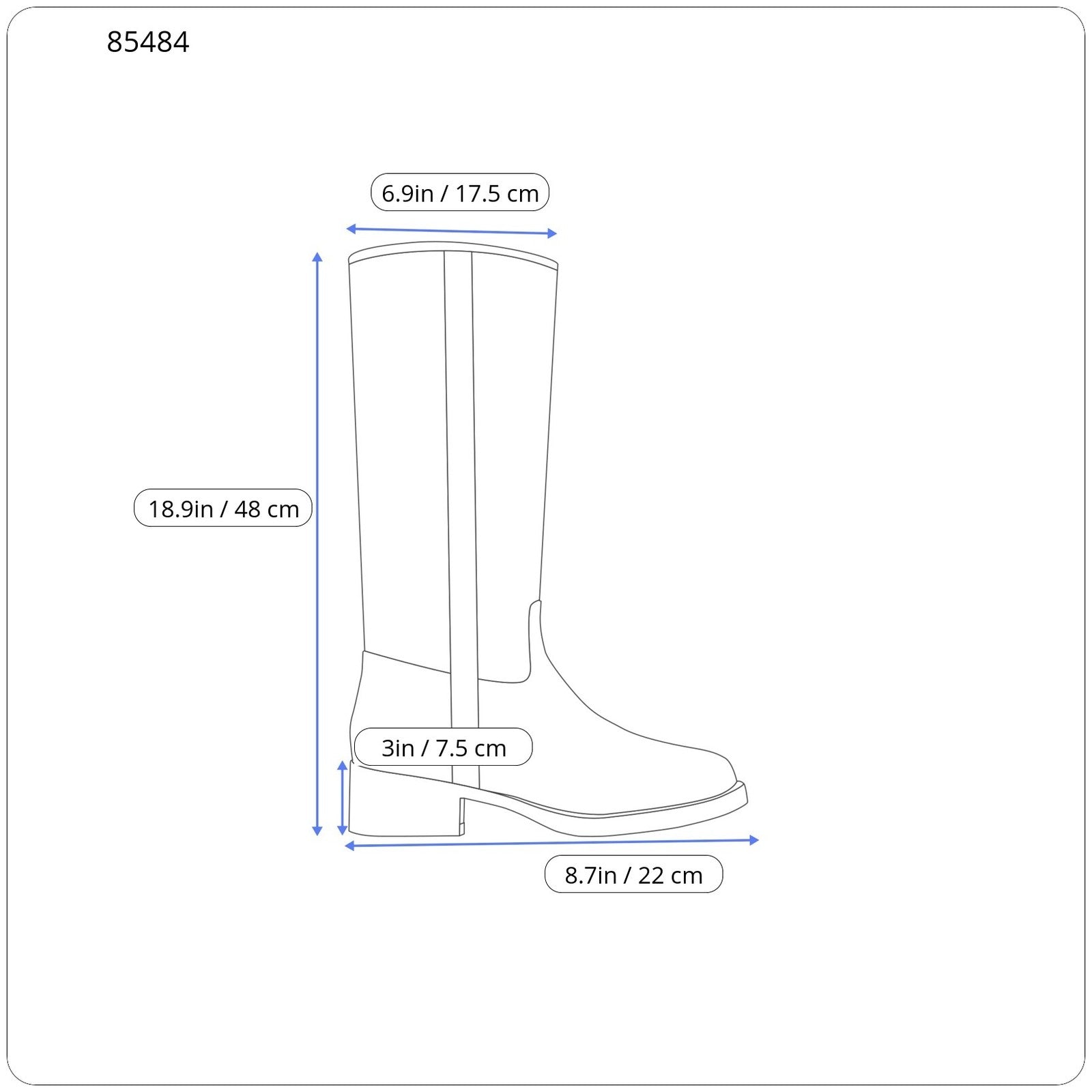 EMPORIO ARMANI Women Boots EU37 Black Leather High Heel Pointed