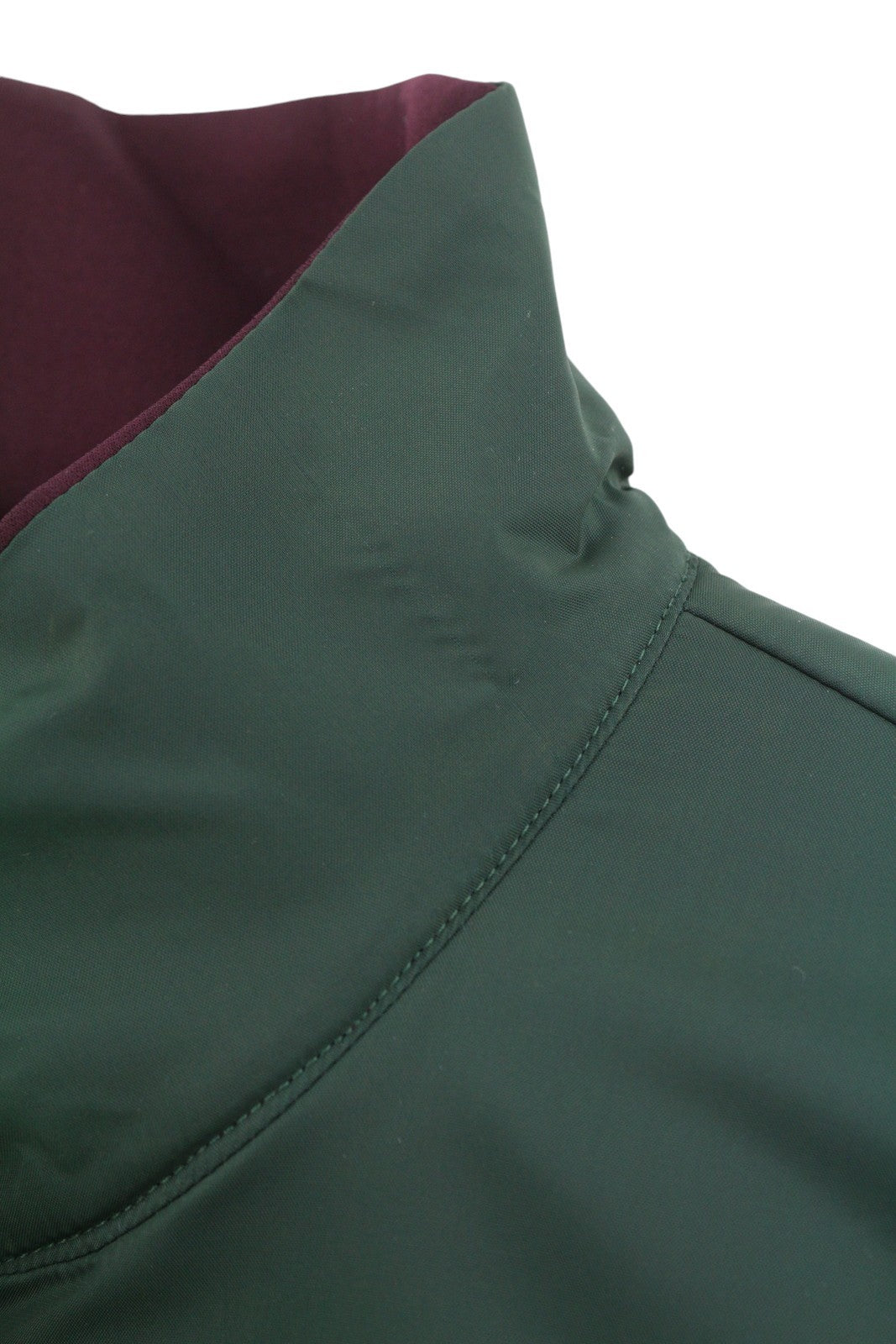 SCOTCH & SODA Men Jacket L Burgundy High Neck Unlined Full Zip Lightweight