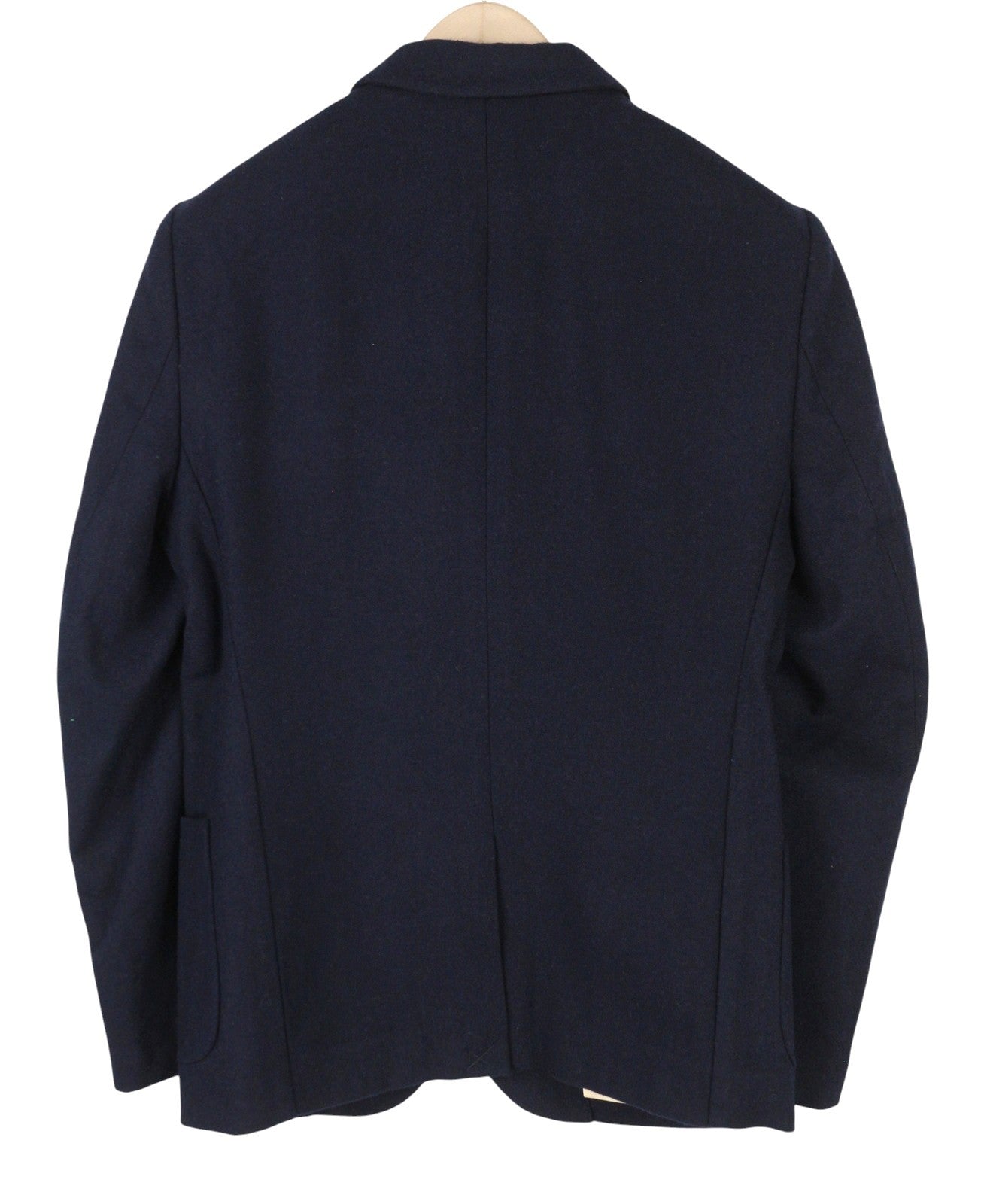 SCOTCH & SODA Men Blazer S Navy Blue Notch Half Lined 3 Buttons Single-Breasted