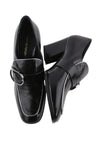 Black Leather Heels