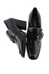 Black Leather Heels