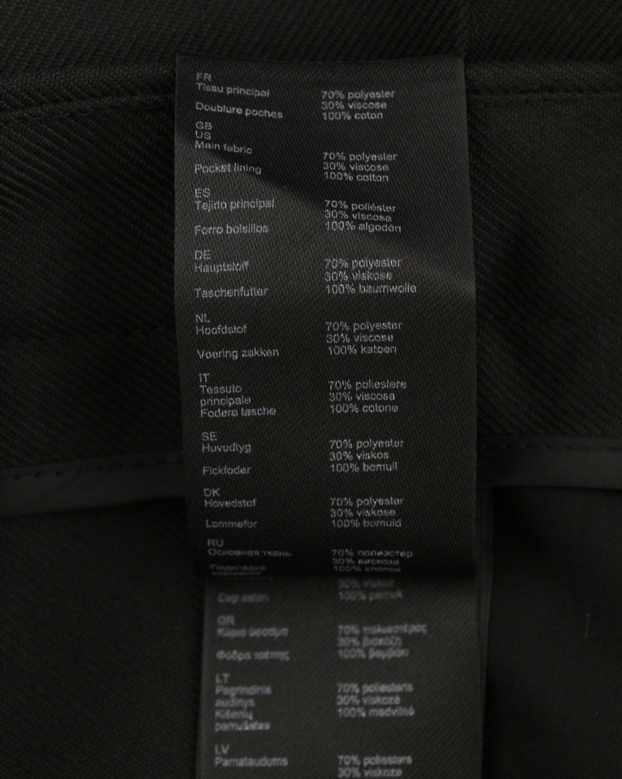 MAJE Pilar Women Trousers 40 L Black Tailored Zip Fly Classic RRP295