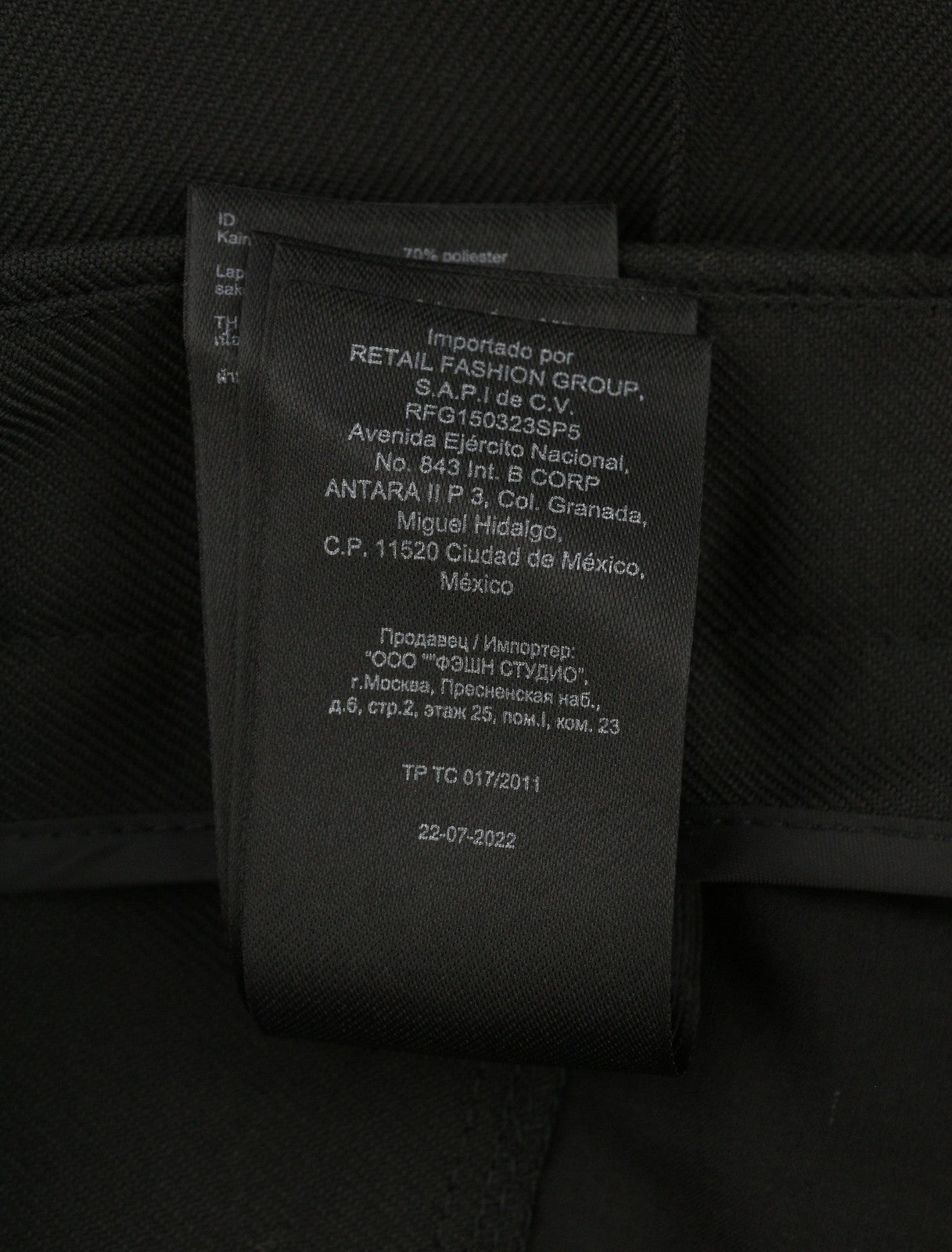 MAJE Pilar Women Trousers 40 L Black Tailored Zip Fly Classic RRP295