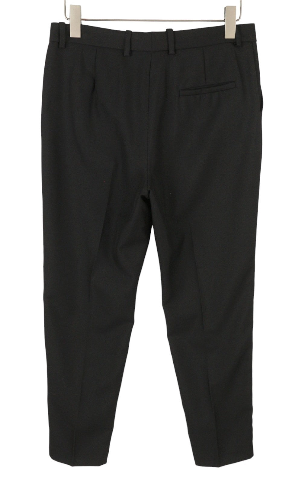 MAJE Pilar Women Trousers 40 L Black Tailored Zip Fly Classic RRP295