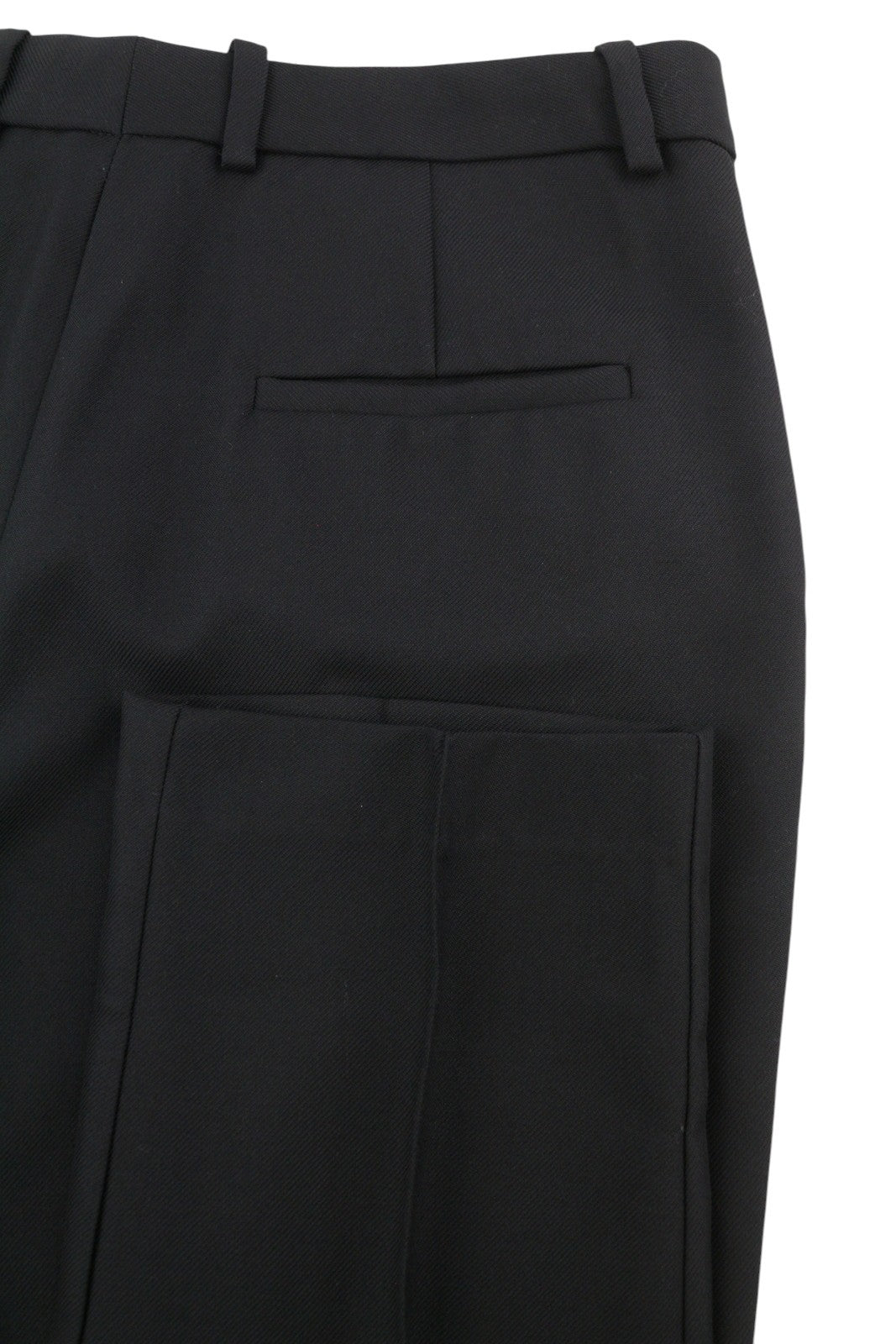 MAJE Pilar Women Trousers 40 L Black Tailored Zip Fly Classic RRP295