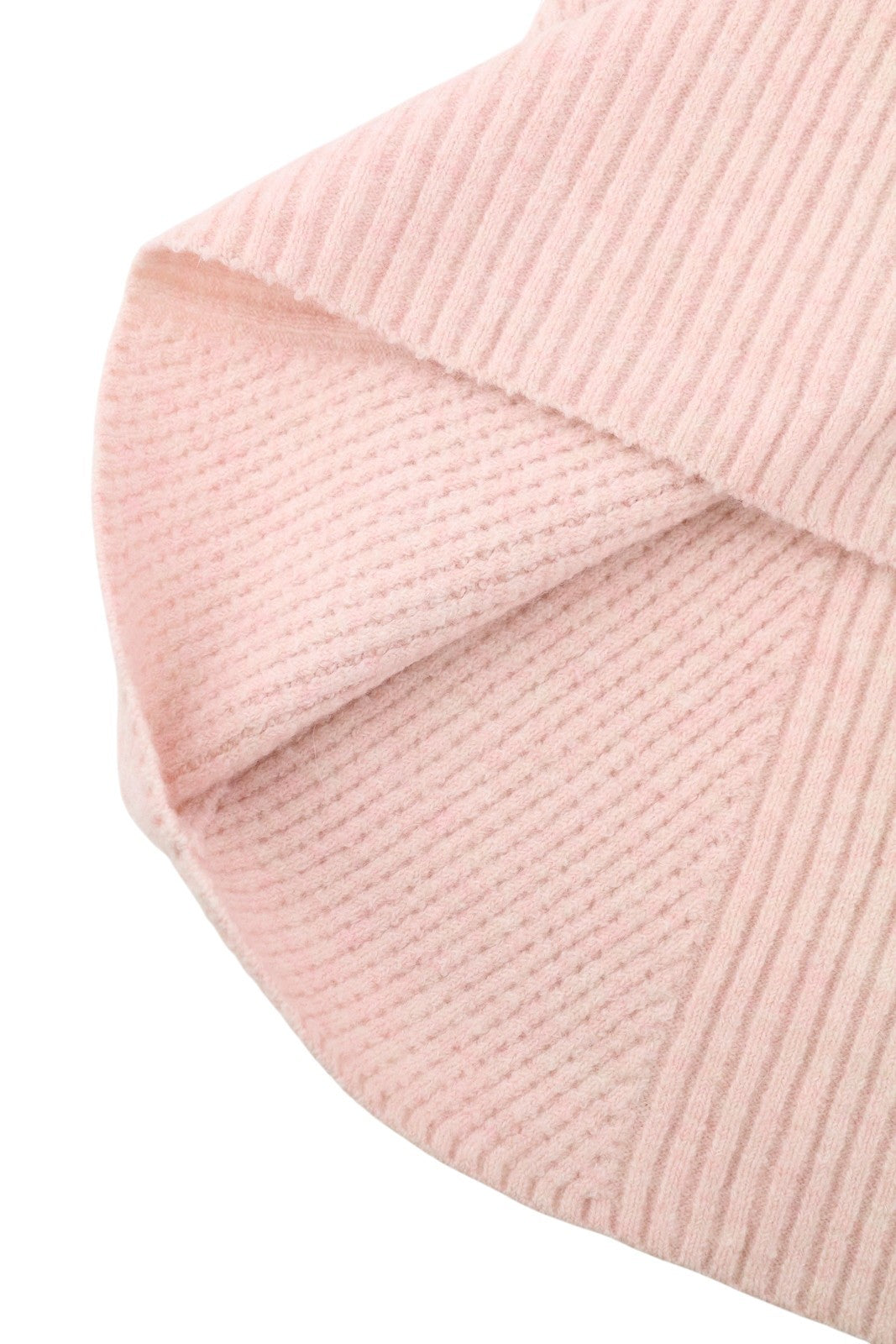 MAJE Jandana Women Skirt 40 L Pink Wool Alpaca Blend Stretch Knit Midi RRP345