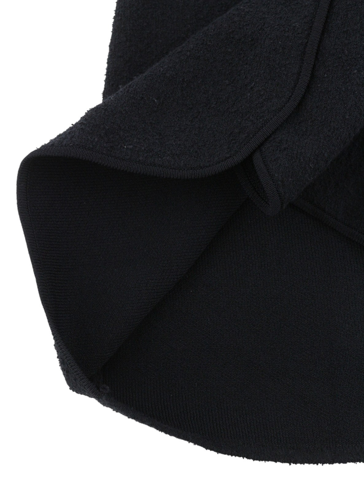 CLAUDIE PIERLOT Manue Women Skirt 1 S Black Golden Buttons Knitted RRP165