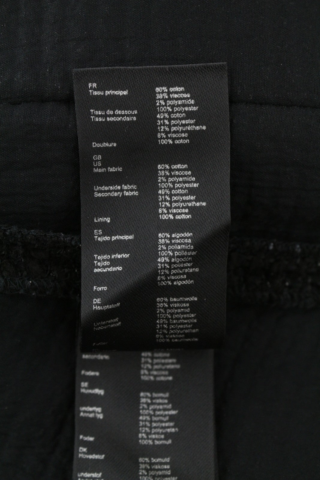 MAJE Rinili Women Dress 34 XS Black Contrast Trim Shiny 3/4 Sleeve RRP567