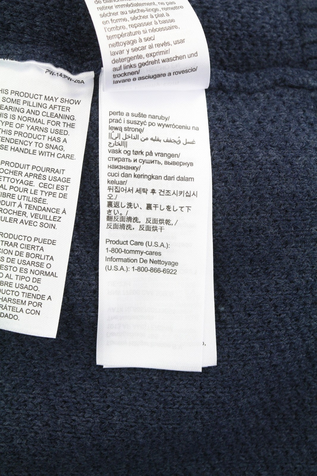 TOMMY HILFIGER Req Structured Men Jumper 2XL Waffle Knit Pullover