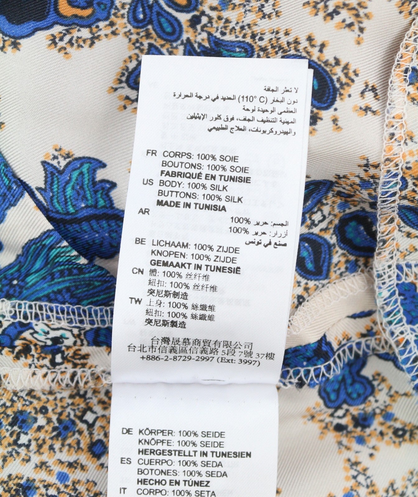 SANDRO Carna Women Dress 36 S Silk All-Over Flower Long Sleeved Midi RRP795