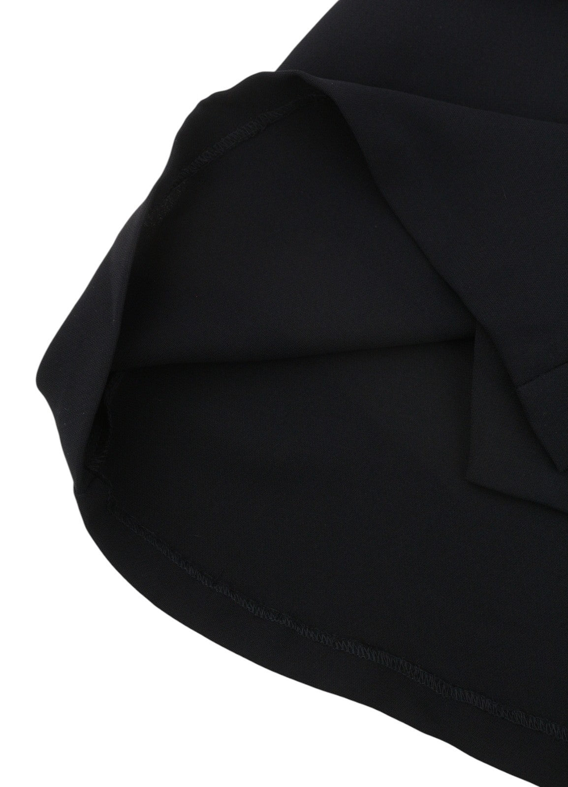 CLAUDIE PIERLOT Rasima Women Dress 38 S Black Crossover Flared Cut RRP225