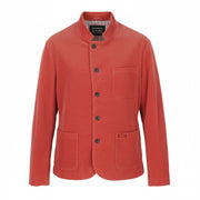 SCOTCH & SODA Men Blazer M Red Corduroy Button-Up Half Lined
