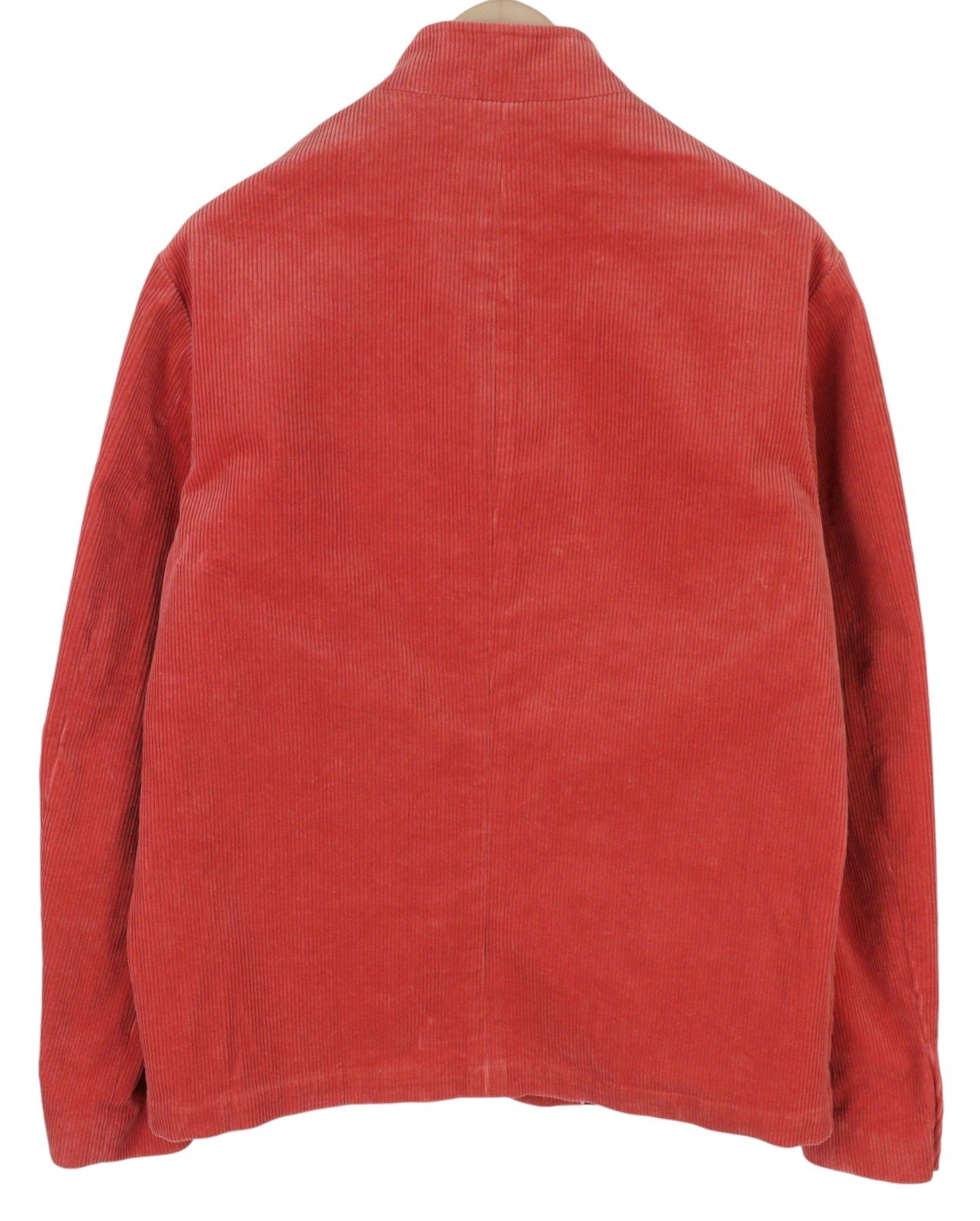 SCOTCH & SODA Men Blazer M Red Corduroy Button-Up Half Lined