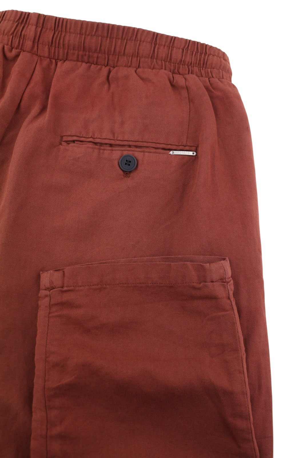 ANTONY MORATO Men Suit L Burgundy Slim Linen Notch 2in1