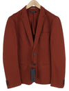 Burgundy Cotton Suit