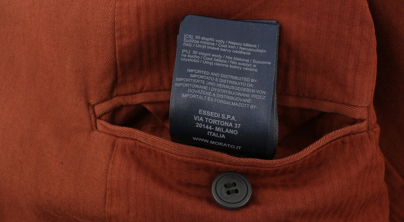 ANTONY MORATO Men Suit M Burgundy Slim Linen Notch 2in1