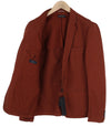 Burgundy Cotton Suit