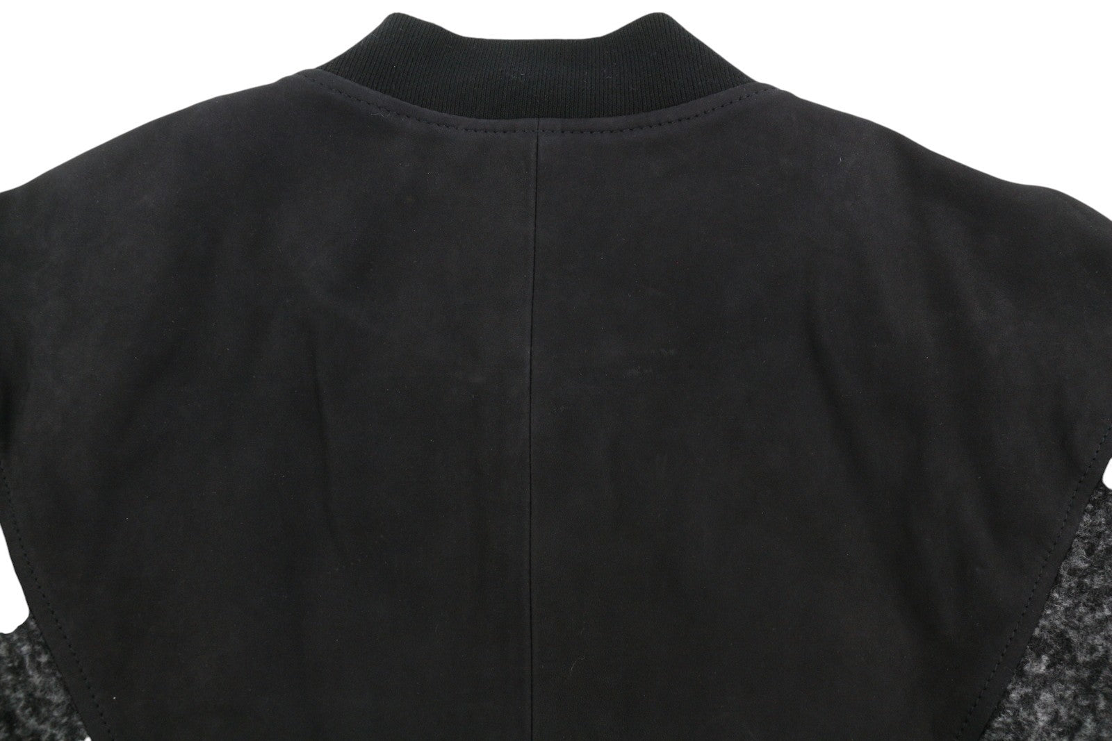 SCOTCH & SODA Men Jacket L Black Genuine Leather Lightweight Bomber RRP379