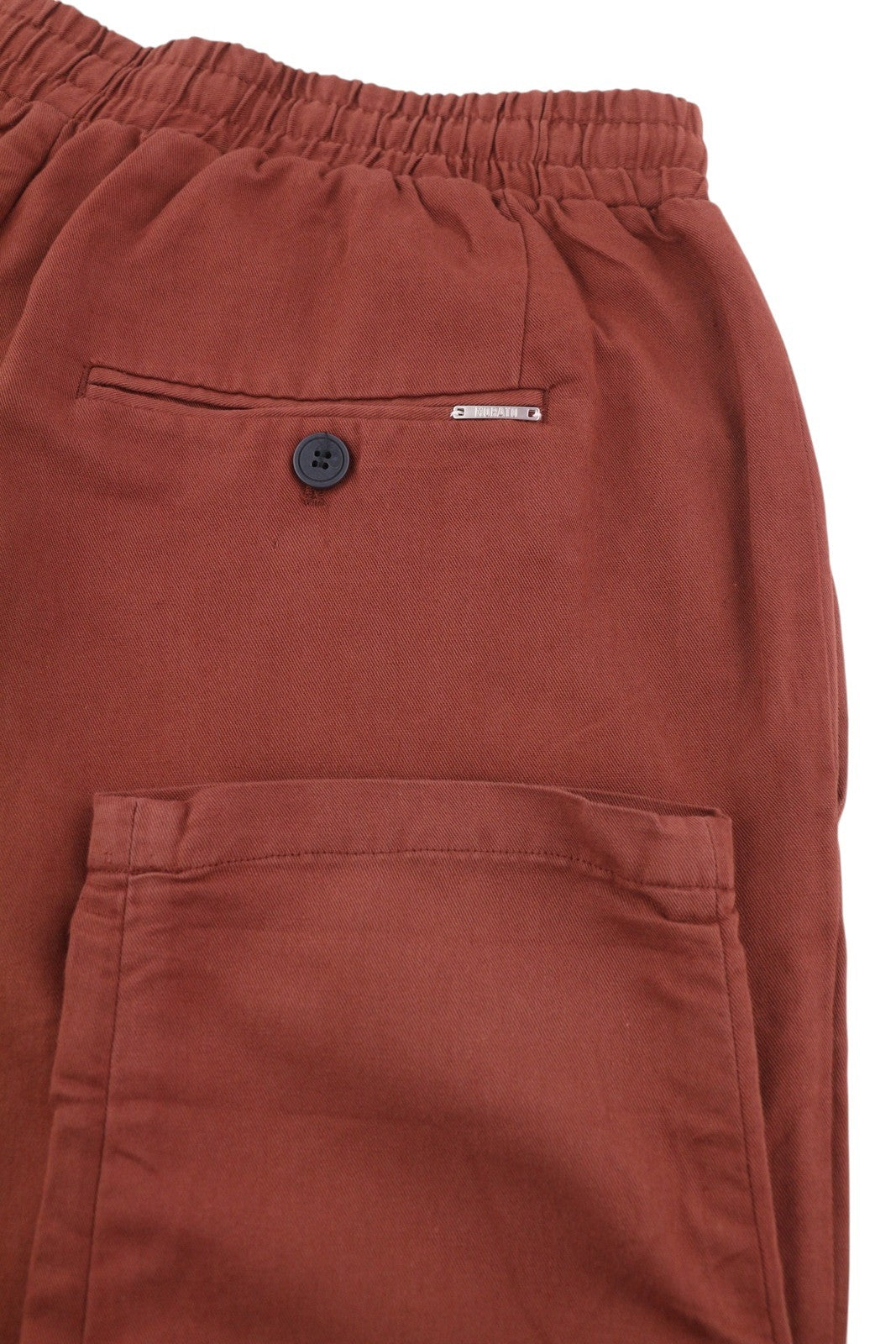 ANTONY MORATO Men Suit XL Burgundy Slim Linen Notch 2in1